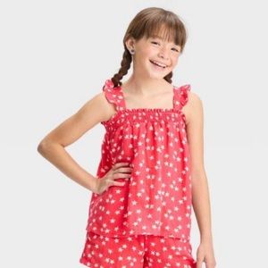 Girls' Gauze Shirt - Cat & Jack